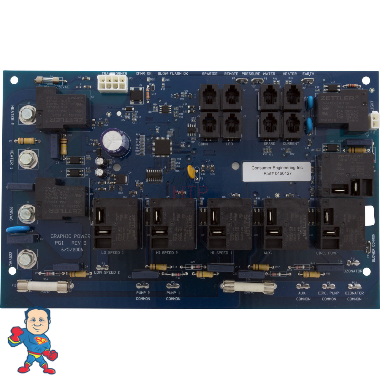 Vita Spa Circuit Board Replaces For L500 , LC500 , L500A , L700
