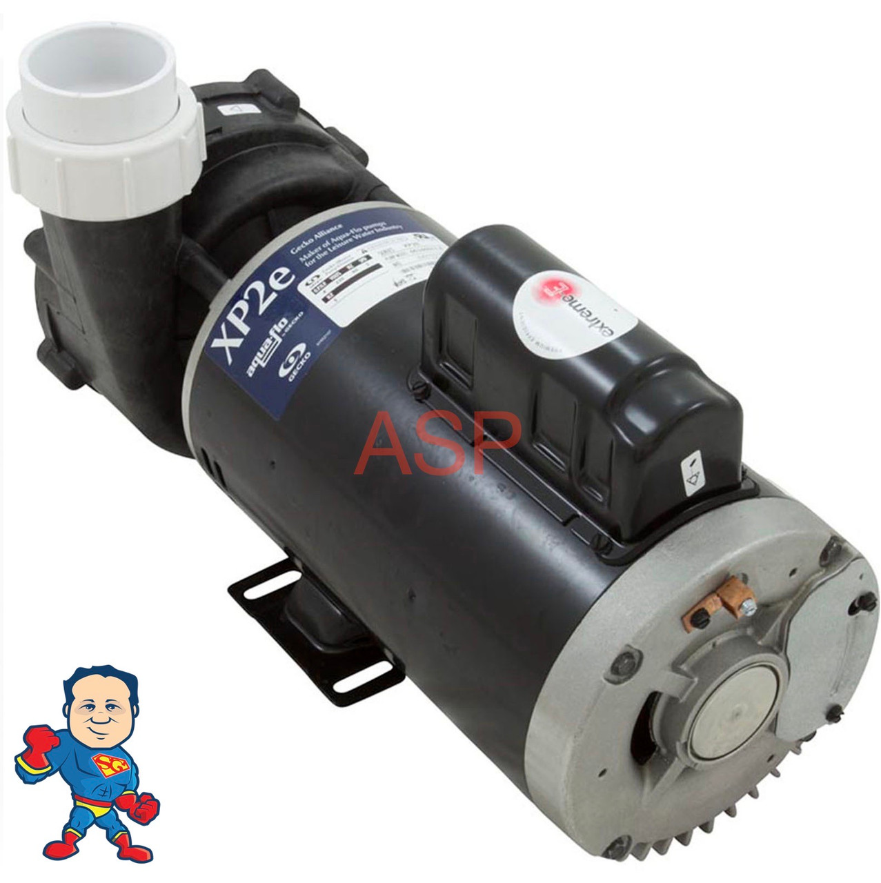 Complete Pump, Aqua-Flo, XP2e, 4.0HP, 230v, 56fr, 2 1/2