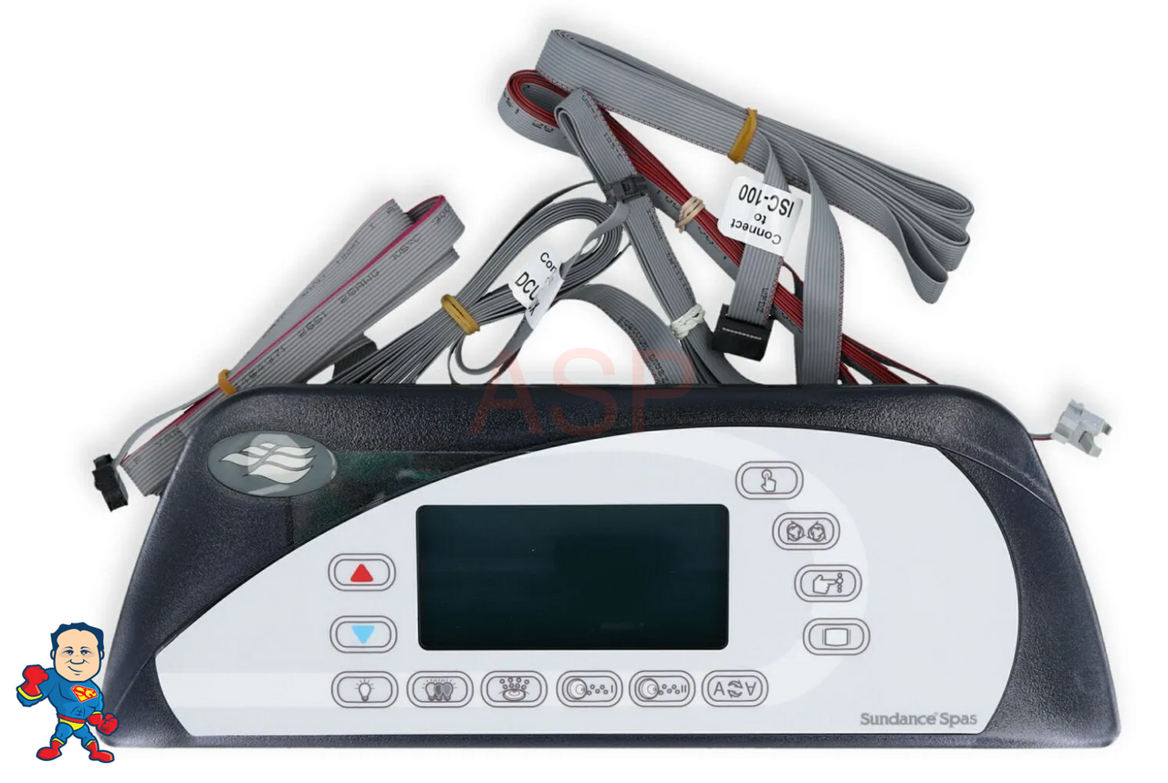 TTopside Control, Sundance, 12 Button, 10 Pin Male Connector, Four