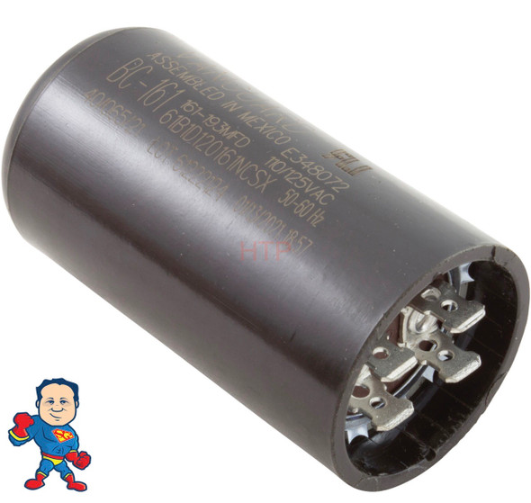 Start Capacitor, 161-193 MFD, 115v, 1-7/16" x 2-3/4"