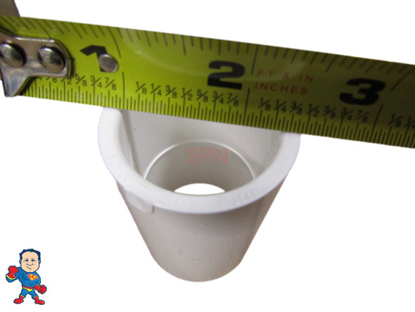 Coupler 1" Slip x 1" Slip PVC