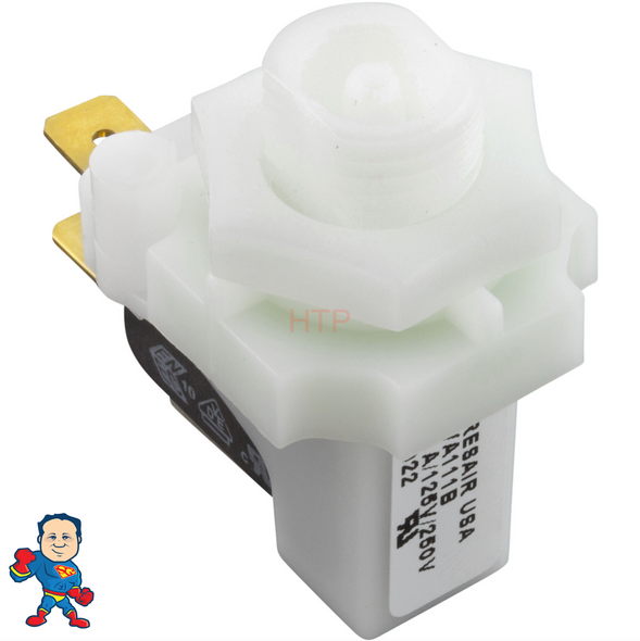 Air Switch, Presair, Tinytrol, SPDT, alt, Threaded Center Spout, TVA-111B Air Switch, Presair, Tinytrol, SPDT, alt, Threaded Center Spout, TVA-111B
