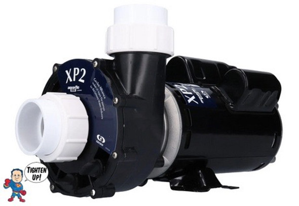 Complete Pump, Aqua-Flo, 36746, 72194, 72197, 2.0HP, 230v, 48 frame, 2" x 2", 1 or 2 Speed 8.5A, Vendor Code 4081