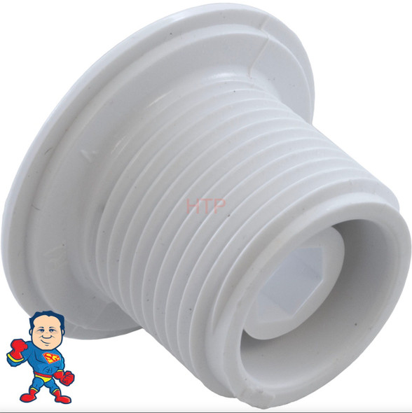 Jet Internal, Waterway, Ozone Cluster, 1-1/2" face diameter, Fixed, Smooth, White