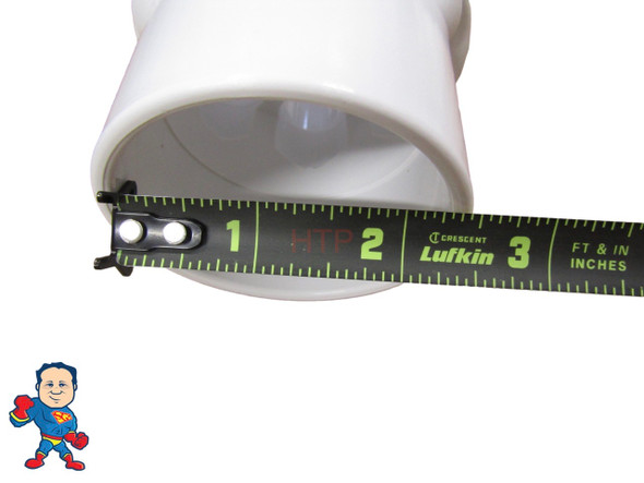 Manifold, 1/2" Slip, 6 Port, Transition, 2" Slip