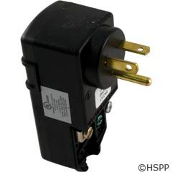 GFCI, Leviton, 20A, SPST, Right Angle Plug