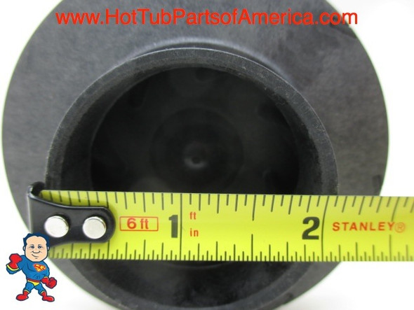 Impeller Aqua-Flo XP2 1.0 HP 2 1/8" Eye with 1/4" Vane Width 3 7/8" OD 230/8A or 115/12A