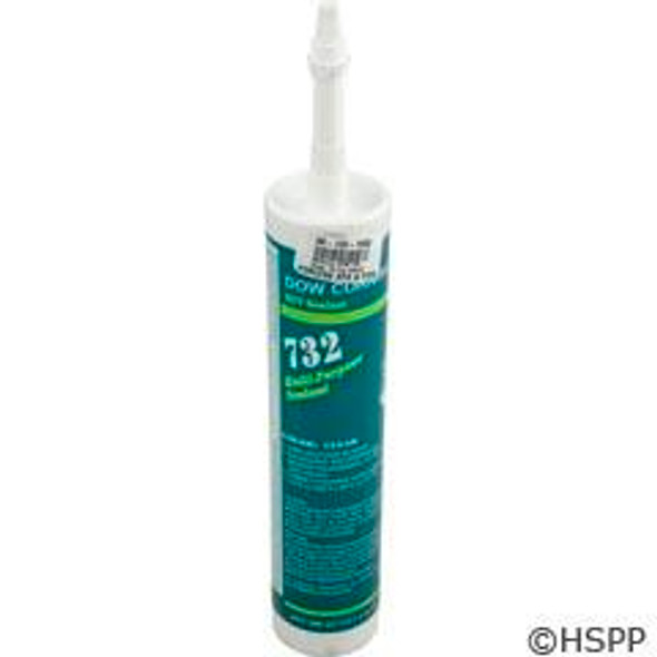 Silicone, DOW 732, 10.1oz Cartridge, Clear