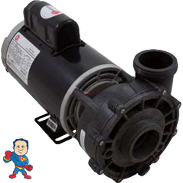 Complete Pump, Aqua-Flo XP2e, 2.0HP, 230v, 56 frame, 2"x 2", 1 or 2 Speed 10.0A/3.5A