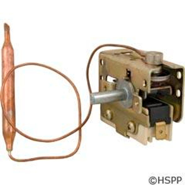 Thermostat, Invensys, 5/16", 12", SPST, 25A