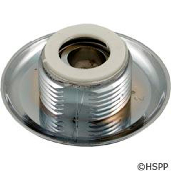 Eyeball Fitting, HydraBaths Std, 2-1/2"fd, Smth, Chrome