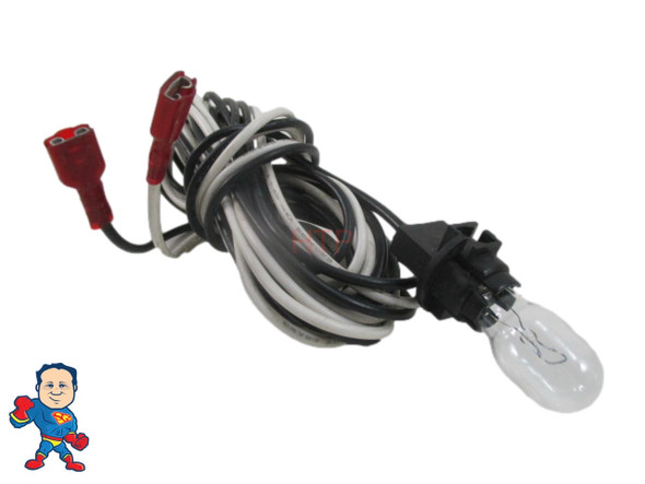 Light Wire Harness Assy with Bulb for Gecko Control Systems SSPA MSPA Hydro-Quip Spa Builders