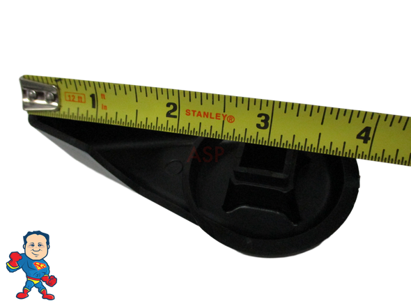 Spa Hot Tub Diverter Handle Knob 4" Long 2" Wide Black How To Video