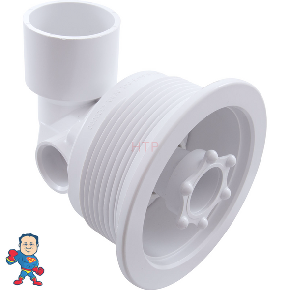 Jacuzzi Whirlpool HTC Jet Complete, Dir, Smth, Wht, a1/2"s, 1 1/2"s Jacuzzi Whirlpool HTC Jet Complete, Dir, Smth, Wht, a1/2"s, 1 1/2"s