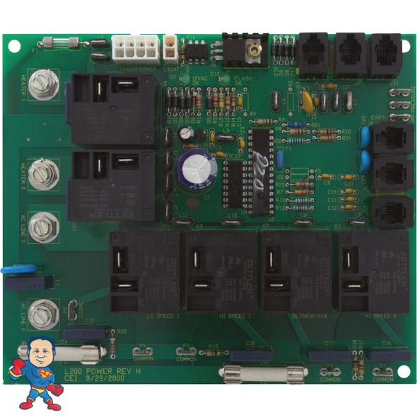 NLA Vita Spa Circuit Board, L200, L100