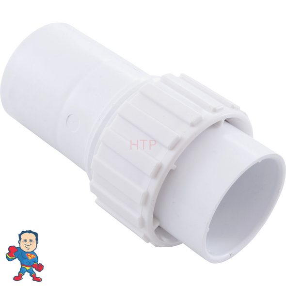 Check Valve, Spring, 1-1/2"s x 1-1/2"Union, 1/4 lb