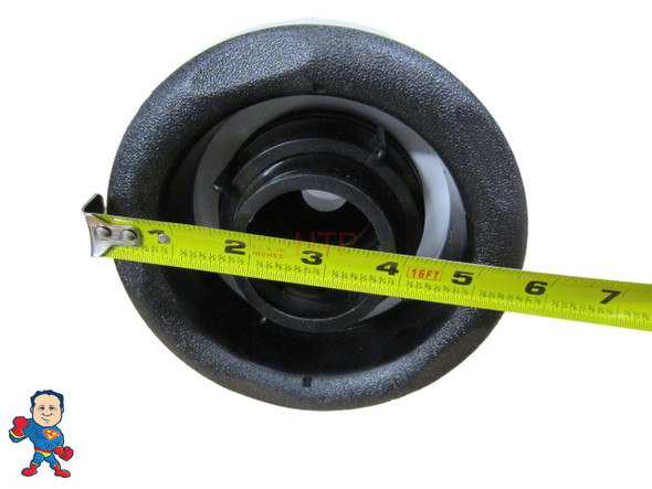 Jet Complete, 5 3/4", Waterway, Old Faithful, 4-3/4" Hole Size, 175gpm, Scal, Black, Straight Body
