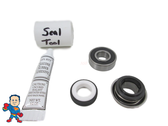 (1) Bearing & 1000 Seal Pump Parts Kit Waterway Spa Hot Tub Pumps How To Video