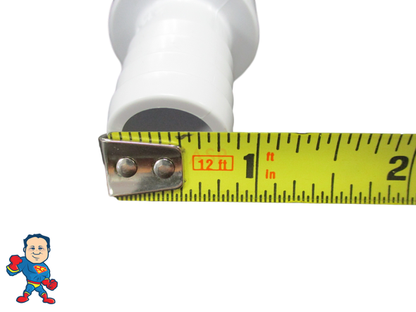 This side accepts a piece of 3/4" Tubing that measures 3/4" Inside Diameter..