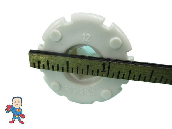 5X Spa Hot Tub 1 1/4" Air Jet Face Fitting 3/4" Thread Injector Part & Silicone