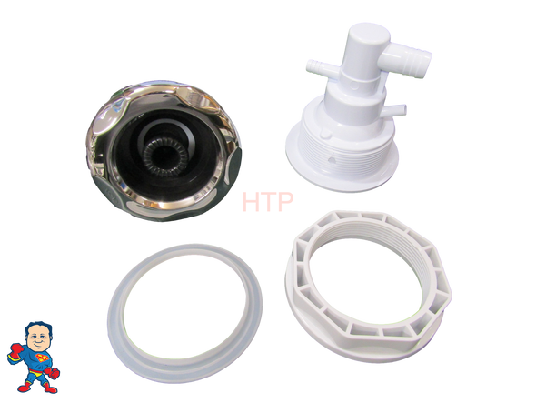 Jet Body, HTP, 500, 5" B208, Air 3/8" Barb x Water 3/4" Barb, Hole Size 3 3/4"