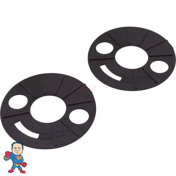 Diverter Plate, WaterWay Top Mount, Dyna-Flo, Front Access, 2 Parts that fit together
