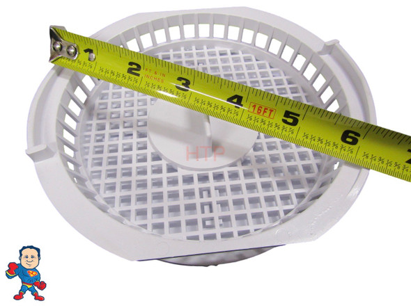 Nordic Spa Hot Tub Filter Basket White Waterway Pentair Thin Style