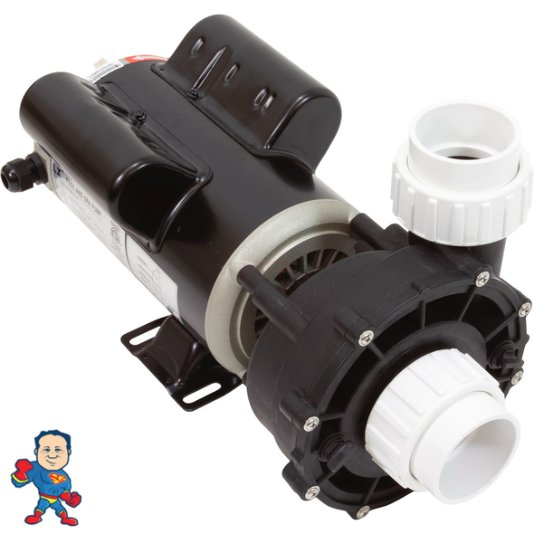 Spa Hot Tub 48Fr Guangdong LX Pump 2" X 2" 1.0HP 2 Speed 115V WUA
