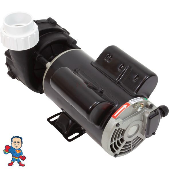 Spa Hot Tub 48Fr Guangdong LX Pump 2" X 2" 1.0HP 2 Speed 115V WUA