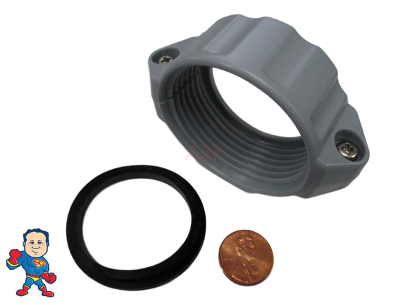 2" Thread Split Nut Kit for Water Union with Gasket Saluspa Lay-Z-Spa™ Hydro-Force™ "A" Coupling for Water