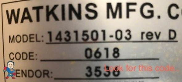 Search your pump motor for this code.. If it is Vendor # 3536 then this is the correct part.. 