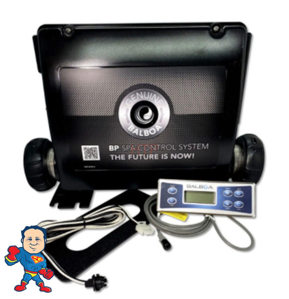 Control Retrofit Kit Balboa BP7, 1 or 2 Pump/Blower ,Ozone ,Light, 4.0kW, 115v/230v, with TP500 Topside
