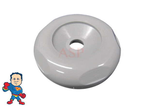 Spa Hot Tub Diverter Cap 3 3/4" Wide Gray Smooth 5 Scallop Non Buttress How To Video 