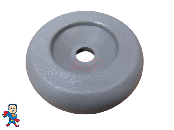 Spa Hot Tub Diverter Cap 3 3/4" Wide Gray Textured Non Buttress How To Video 
