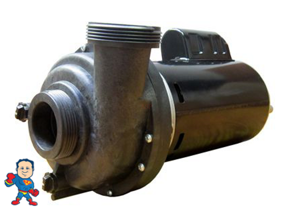 6500-343, Pump, Jacuzzi / Sundance, Baseless, Piranha, TheraFlo, 48FR, 2.5HP, 2SP, 230V
NOTE: THIS PUMP WILL NOT FIT ANY OTHER APPLICATION EXCEPT JACUZZI OR SUNDERANCE HOT TUBS WITH 45% DEGREE WET ENDS... DO NOT ORDER FOR ANY OTHER APPLICATIONS....