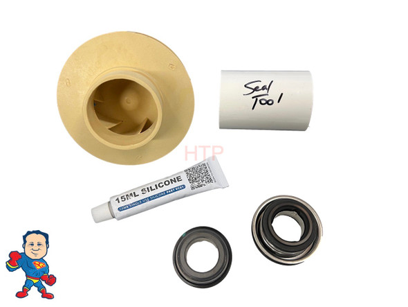 Impeller & Seal Kit for LX 48WTC, 1/8HP, 115 or 230V, WTC0153, Side Discharge Impeller & Seal Kit for LX 48WTC, 1/8HP, 115 or 230V, WTC0153, Side Discharge