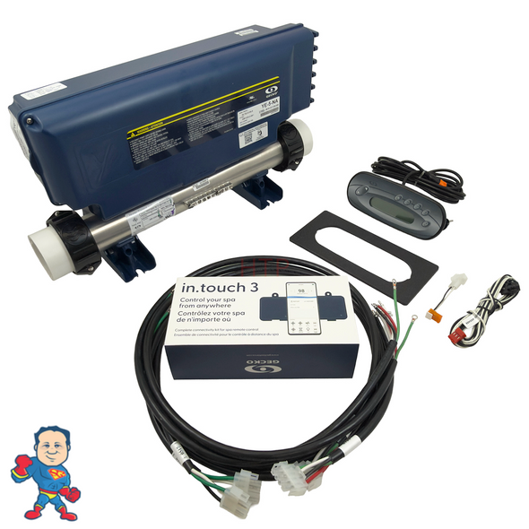 Gecko IN.YE V3 Retro Fit Bundle w/ K450 Topside, Cords and WiFi Module