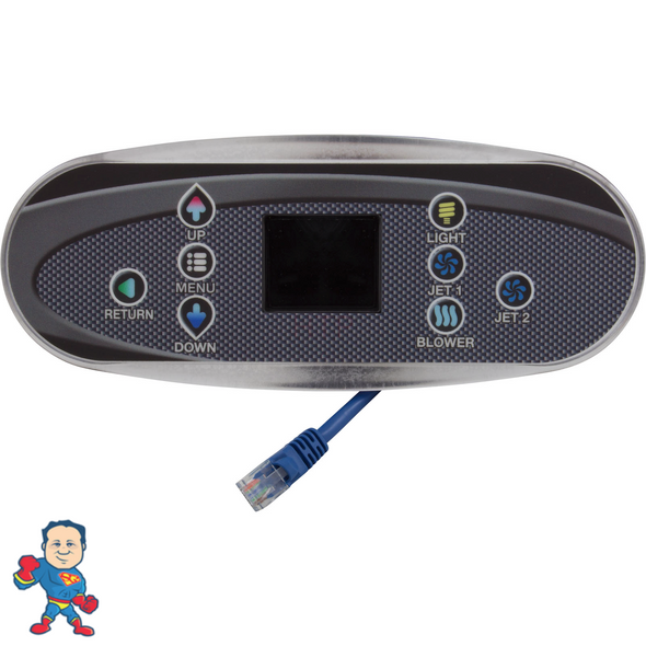 Waterway NEO 2100 Topside Control Panel, 2 Pump w/ Blower