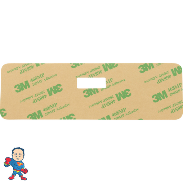 Balboa VL401 LCD Overlay Sticker, 4 Button, Jets, Jets, Temp, Light