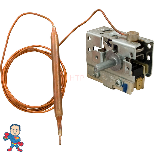 Thermostat, Invensys, 1/4", 46", SPST, 25A