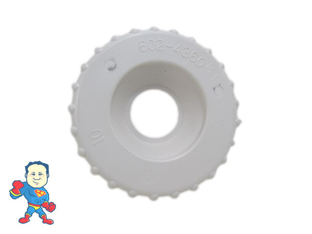 Waterfall Diverter Valve Replacement Cap 1" White – Spa Hot Tub Part