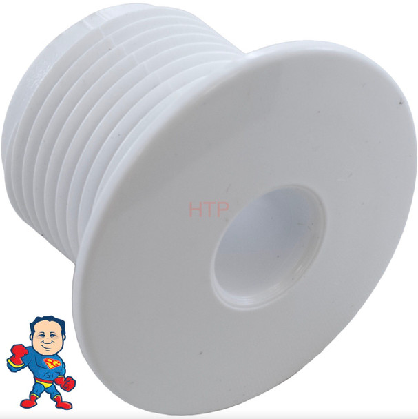 Jet Internal, Waterway, Ozone Cluster, 1-1/2" face diameter, Fixed, Smooth, White