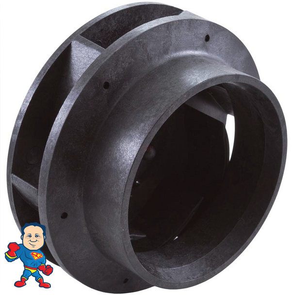 Impeller, Jacuzzi, Piranha,Thera-Max,Thera-Flo,2hp, Sundance Jacuzzi J Series
Note: This Impeller will not look like the original but will work in the housing.. Base your choice on the amperage in this case about 10.0 Amps...

