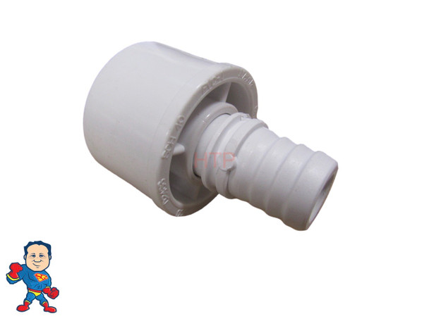 Barb Adapter, 3/4" Barb x 1-1/2" Street