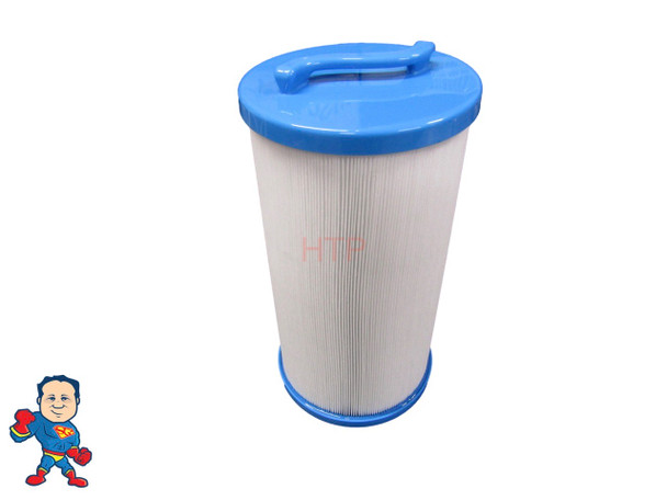 Filter, Cartridge, 30 sqft, 1-1/2" Fem SAE, 4-15/16" Wide , 9-1/4" Tall, Fits Some Four Winds Tubs Shorter Version