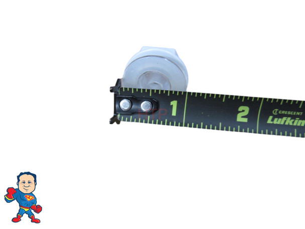 LED Light Wall Fitting, Rising Dragon,  1/2" Hole Size, 1" Face Width, Clear, Lens, Point Of Light LED Light Wall Fitting, Rising Dragon,  1/2" Hole Size, 1" Face Width, Clear, Lens, Point Of Light