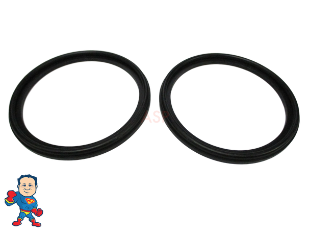 Set of (2) 2 1/2" Spa Hot Tub Heater Union Therm T Gasket Blue Ridge Gatsby Video How To
