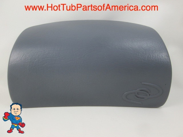 Spa Hot Tub Neck Pillow Watkins Caldera 1220 (2) Tabs Gray