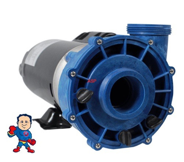 Complete Pump, Aqua-Flo, 0974001, Vendor Code 4081, 1.5HP, 230v, 48 frame, 2"x 2", 1 or 2 Speed 8.5A