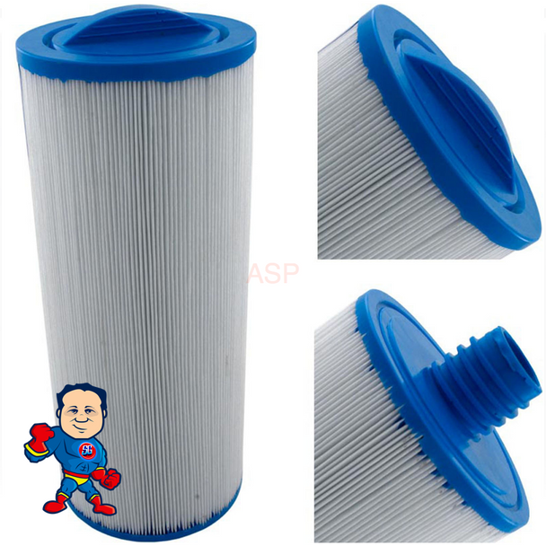 Filter, Cartridge, 30sqft, 1-1/4" Female SAE Thread, 4-3/4" Wide, 11-3/8" Tall